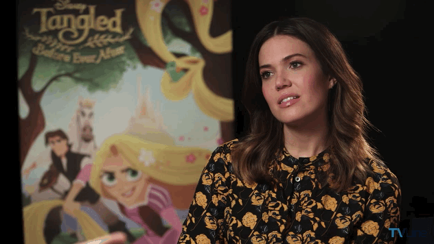 632px x 356px - You Have To See Mandy Moore's Face When Asked About The \