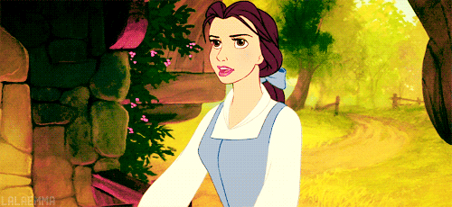 Belle's Brunette Bow Look