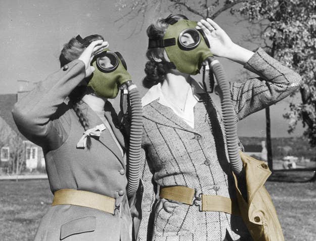 While it sounds like a wacky Cold War-era device, it was actually invented by Dr. Elena Bodnar, who got her start as a physician treating child victims of the Chernobly disaster. According to the website, &quot;The Emergency Bra (EBbra) is a protective garment that can be easily and quickly transformed into two respiratory face masks in case of emergency to reduce inhalation of harmful airborne particles when specialized protective devices are not available to the public (such as natural disasters or accidents). The EBbra is like any other conventional bra in terms of its main function to support the breasts, as well as its aesthetics, sizes, colors and styles. EBbra can be worn regular, strapless, or criss-cross. The bra can also be used as a nursing bra.&quot; It costs $49.99 and won the 2009 Ig Nobel Prize for Public Health.