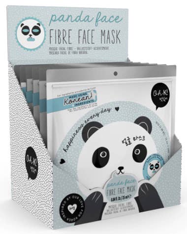 It actually makes your face into a panda! An IRL snapchat filter. Price: $7