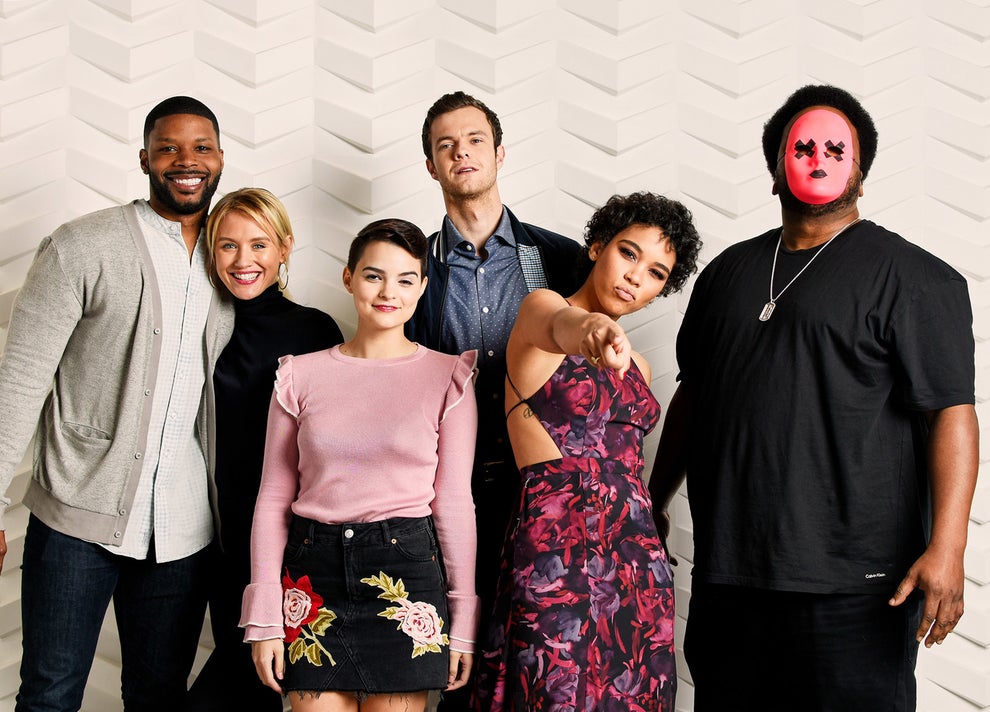 Tragedy Girls stars Kerry Rhodes, Nicky Whelan, Brianna Hildebrand, Jack Quaid, Alexandra Shipp, and Craig Robinson