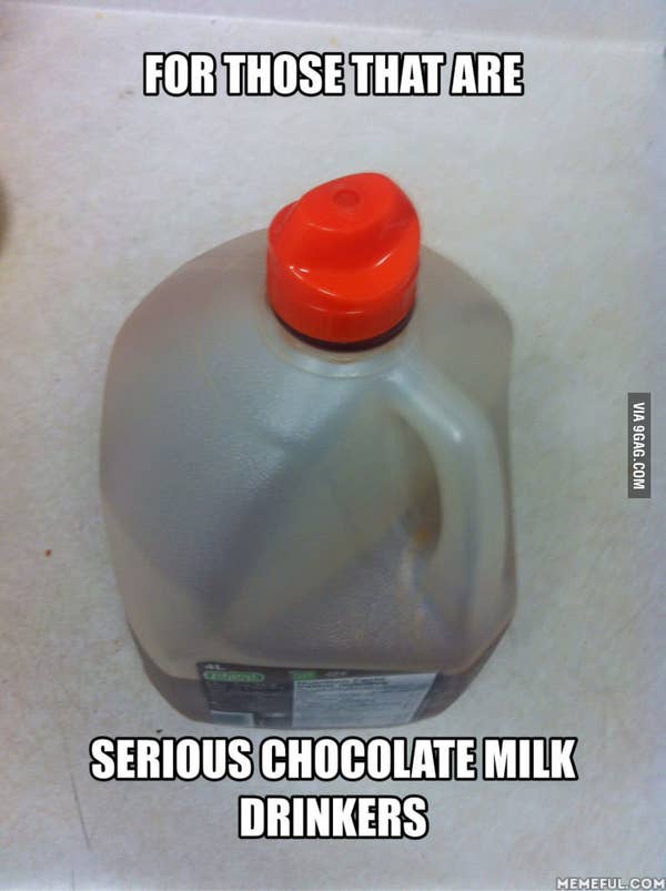People Are Putting Sports Bottle Lids On Their Chocolate Milk And