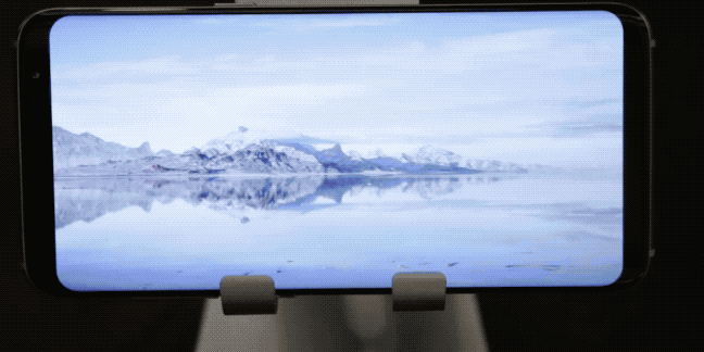 The S8's display is 2,960 x 1,440, which means that it is about 400 lines longer than the S7. However, the new S8 has slightly fewer pixels per inch (570) than last year's S7 (577). The larger S8+ has even lower pixel density (529 ppi).That's not to say that the display isn't stunning. Because of its edge-to-edge design, full-screen videos look great on it. It also incorporates the mobile HDR standard, which means that videos will appear on the Galaxy S8 the way the filmmaker intended them to.