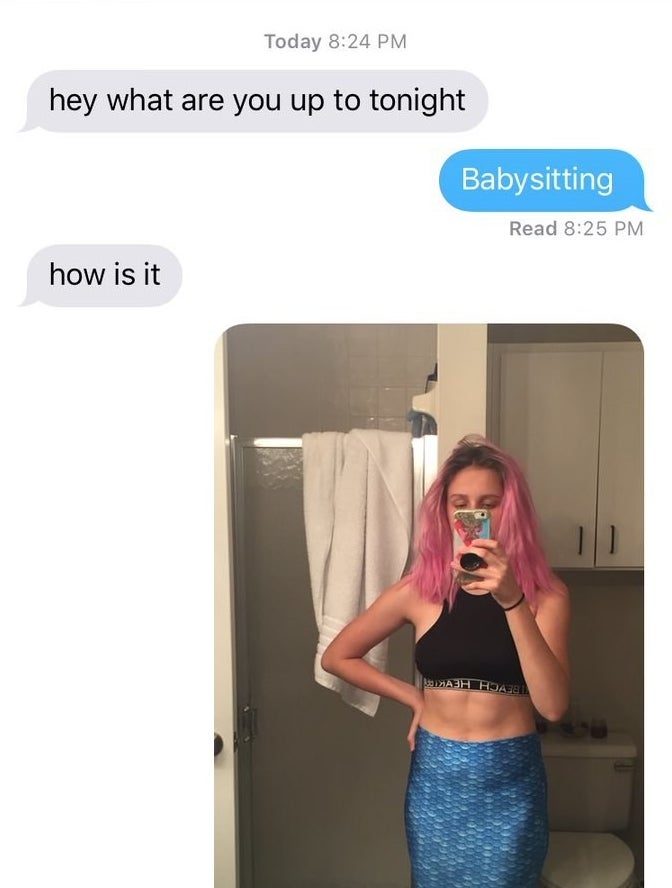 "I got [the tail] when I was 12 and was going through a phase," she said.