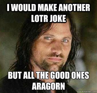 GoT vs LOTR Lord of the rings, Lotr funny, Hobbit memes