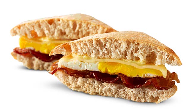 Portable Artisanal Breakfast Sandwiches : Tim Horton's breakfast