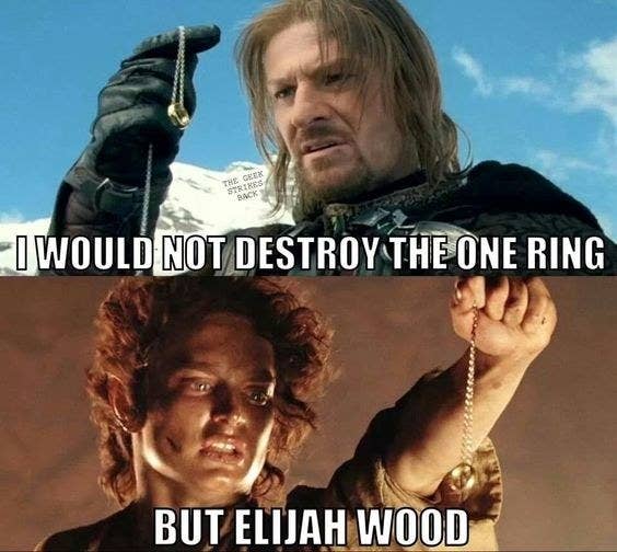50 "Lord The Rings" Memes Guaranteed To Make You Laugh