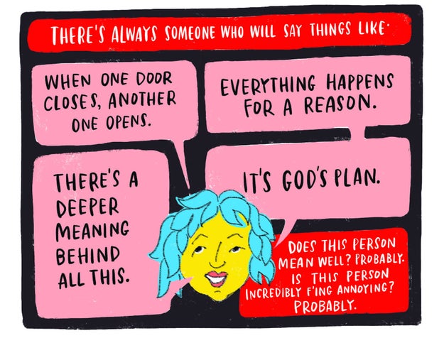 When someone we care about is suffering a loss — whether it’s a death, diagnosis of a major illness, getting fired, the end of a relationship, etc. — our first instinct is often to try to make it better, and help solve their problem with our suggestions, questions, and ideas.