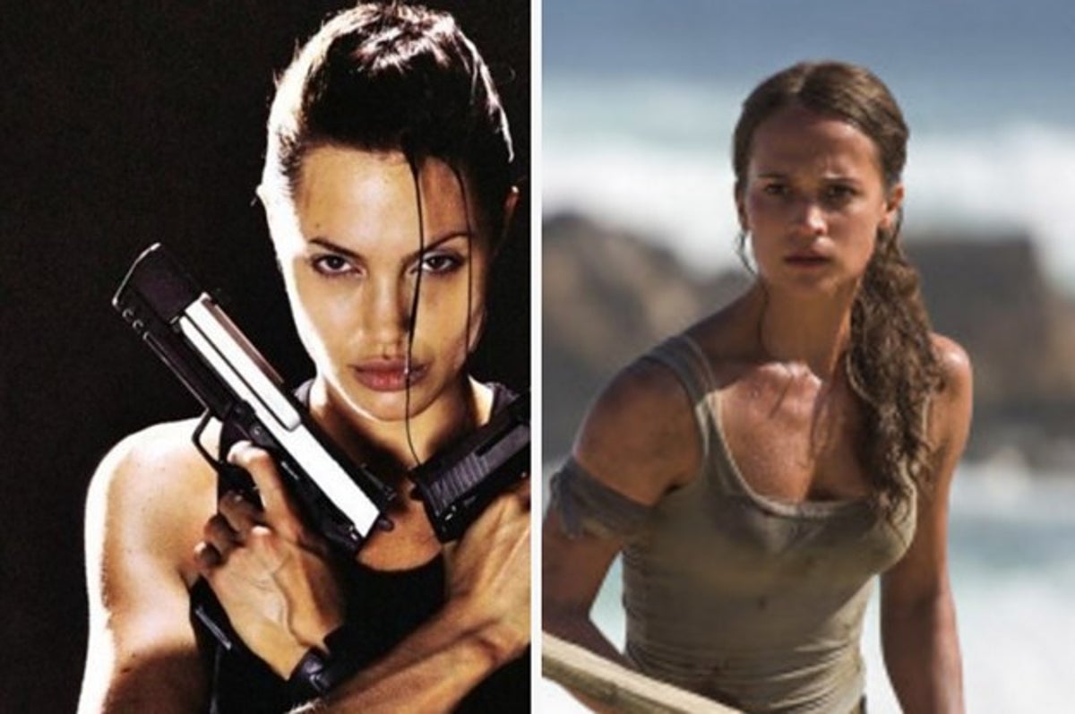 Angelina Jolie for Tomb Raider 3 - twenty years after she brought Lara  Croft to life in the original Tomb Raider movie, Angelina Jolie returns to  action in Warner's “Those who wish