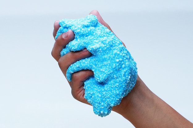 This Glow-In-The-Dark Glitter Slime Is The Most 90s Thing You'll See All Day