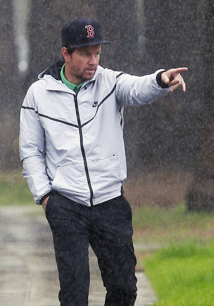 Level of rain: ☔ ☔ ☔ ☔ ☔ ☔ ☔ ☔ Reaction to the rain: What rain?
