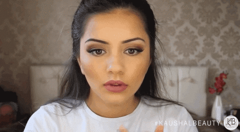Oh, the power of makeup. To make smooth, healthy lips look luscious AF, try a simple illusionary trick like adding a shimmery powder to the center of top and bottom lips. Use a gold-toned eyeshadow or highlighter to draw light to the center of your lips, making them look more dimensional and, ultimately, FULLER.