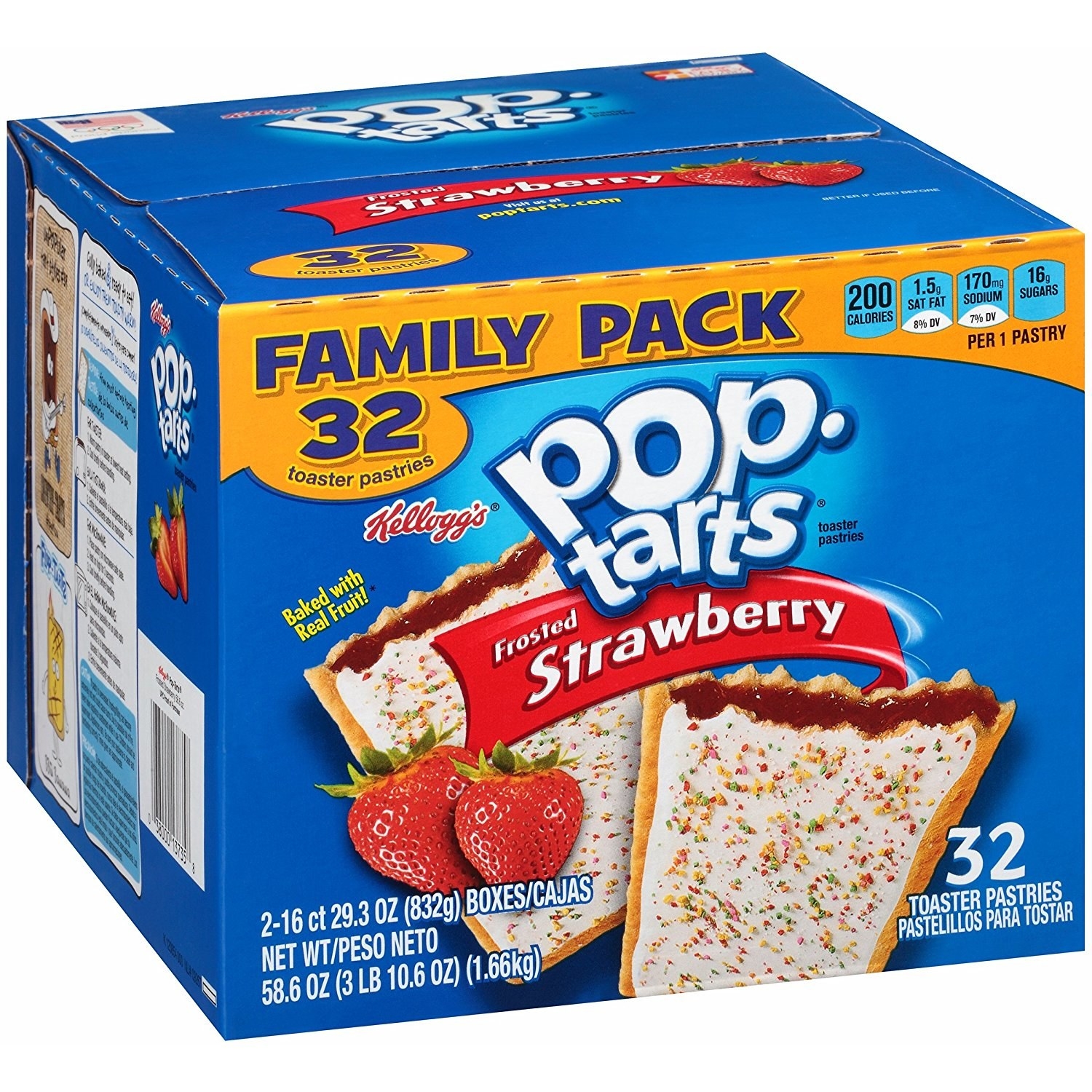 If you're saying you don't feel like a Pop Tart right now, you're lying to yourself. Your mom used to tell you these didn't count as a nutritional breakfast, but now you'll be relying on those two little pastries for life's sustenance. At least you can get Strawberry flavor and get some fruit in your system? (Spoiler alert: there is no real fruit in Pop Tarts).