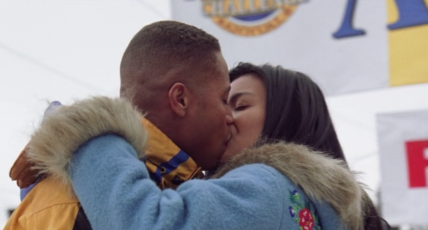For now, enjoy this screenshot of a (surprisingly hot?) kiss between Cuba Gooding Jr. and Joanna Bacalso.