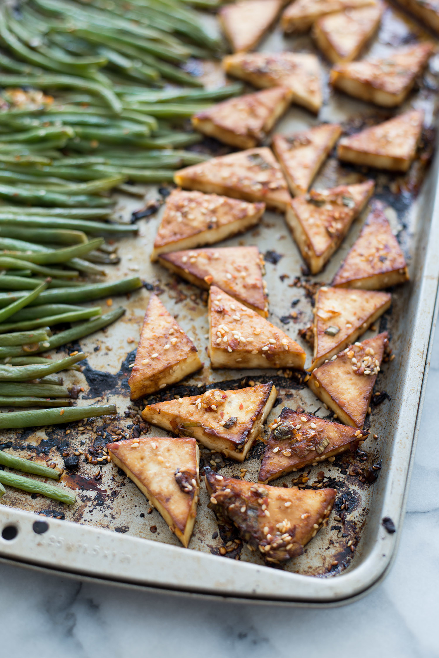 Oven Roasted Veggie Fajitas + Video - Delish Knowledge