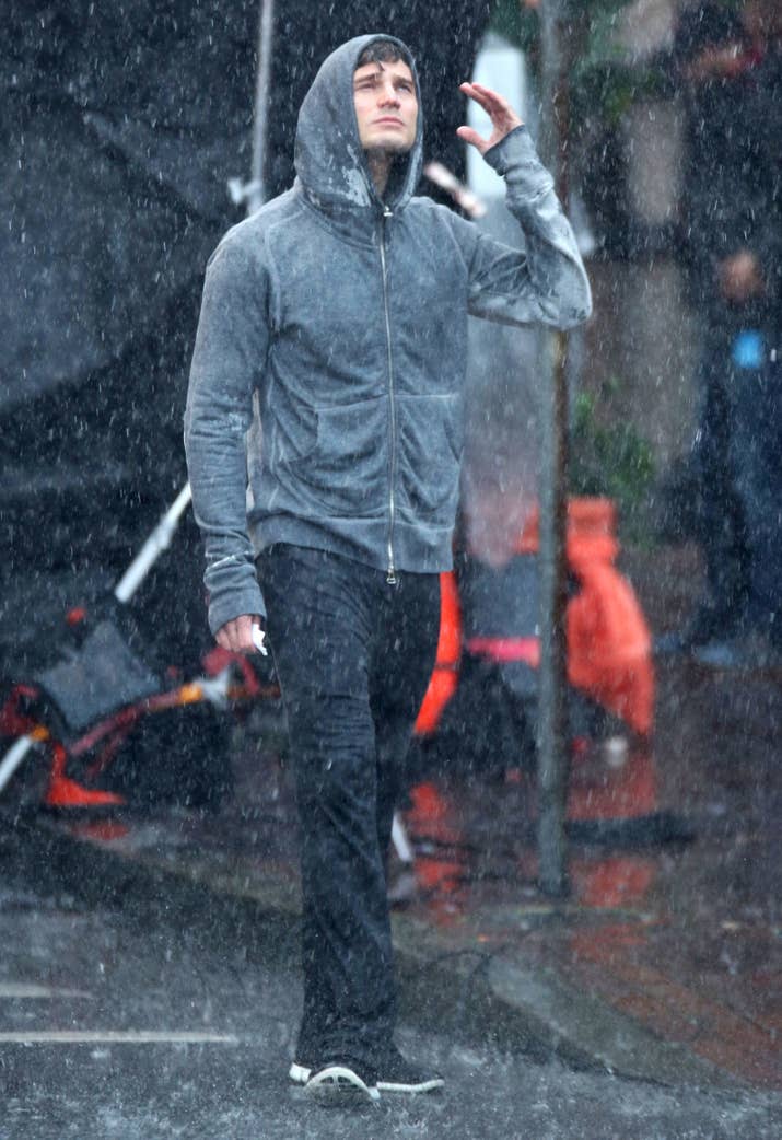 Level of rain: ☔ ☔ ☔ ☔ ☔ ☔ ☔ Reaction to the rain: An existential crisis.