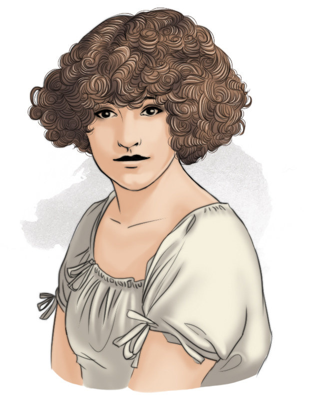 Sometimes called the “Queen of comics”, Brinkley developed the character of the “Brinkley Girl”, a young, independent, active, working woman who’s popularity rivaled that of the “Gibson girl”. Brinkley had a successful 40 year career illustrating for newspapers and magazines. Read more about Nell Brinkley here.