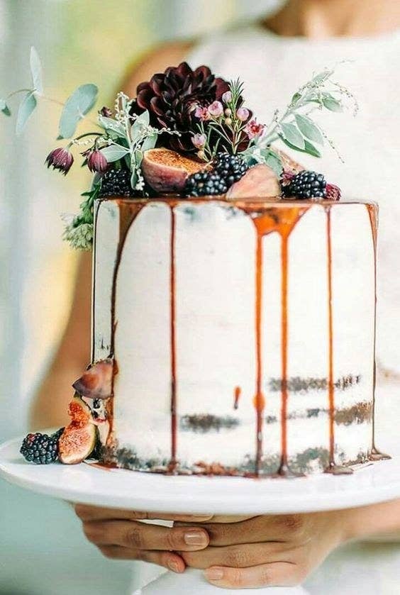 Unlike the rustic naked cake, ones with lustrous trails of caramel or icing are actually as delicious as they look. According to Pinterest, pins about drip cakes are up by 437% from 2016.