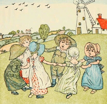 So probably at some point in your life you've heard that the popular nursery rhyme Ring Around the Rosie is about the black plague.