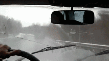 Replace your windshield wipers at least twice a year--after the cold winter and again after summer.