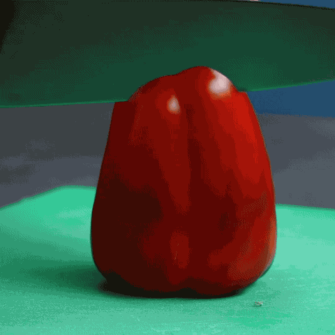 1. Cut the stalk off of the pepper.2. Tip the pepper upside down on the stem end.3. Cutting downward, cut the sides of the pepper off avoiding the seeds.4. Discard the seeds.5. Cut the pepper as desired.