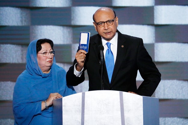 Khizr Khan canceled a talk in Canada this week because his "travel privileges are being reviewed," according to organizers, leaving a lot of people really confused.