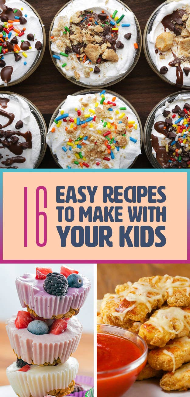 16 Delicious And Fun Recipes You Can Make With Your Kids