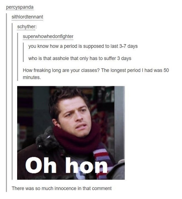 When someone totally misses the plot: