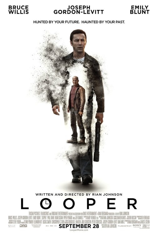 Joe is classified as a "looper", a job in which his employers use time travel to send men from the future to be killed into the past, where Joe can properly dispose of their bodies. However, to tie up loose ends and erase the evidence of his ever being a looper, Joe knows that one day his future self will be sent back for him to kill. When this day comes, Joe's future self is prepared and escapes, and the two men struggle separately in the past trying to evade capture and attempting to fulfill their own personal agendas.
