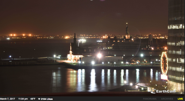 Lights went out at the Statue of Liberty on Tuesday, and no explanation was immediately available.