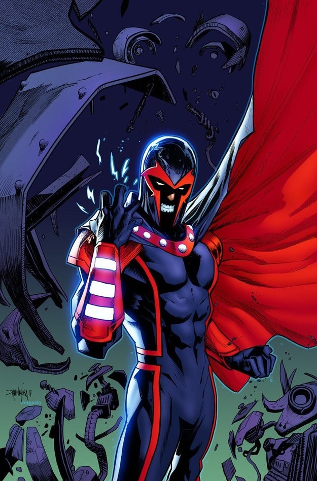 The press released stated that a number of Marvel villains would be, "Hydra's secret weapons in the war against the super heroes." Included on the list was the character Magneto.