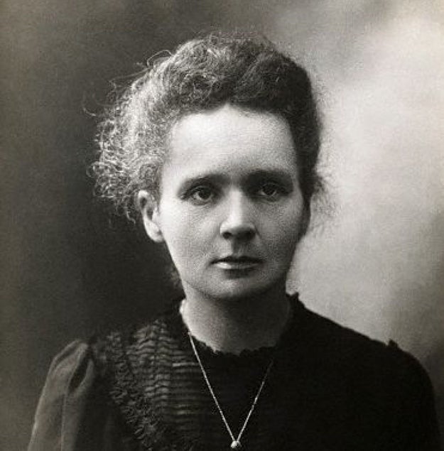 For anyone who isn't familiar with Marie Curie, she was a Polish-born French physicist and chemist who won the Nobel Prize twice for research on radioactivity.