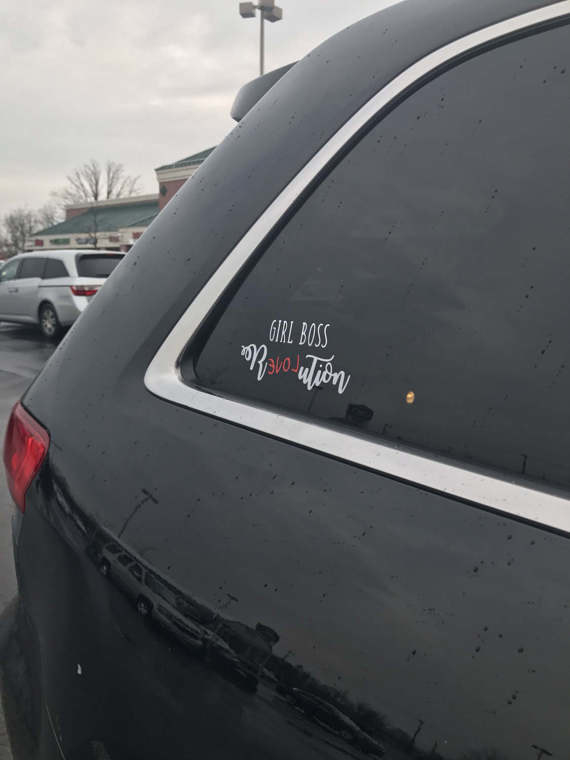Get this vinyl car decal from TheHankeyBlankey on Etsy for $3.50