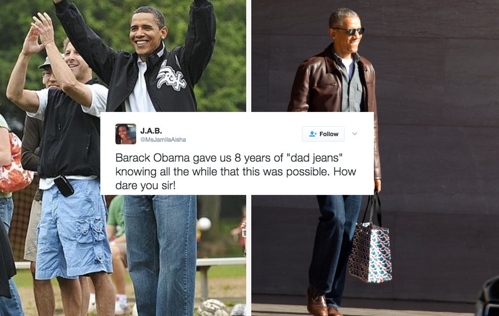 Barack Obama Upgraded His Style Of Jeans And People Are Living For It