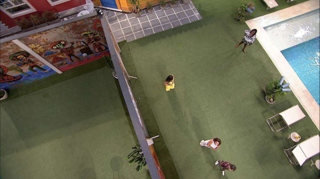 On Monday's episode, a wall dividing the Big Brother house in two went up.