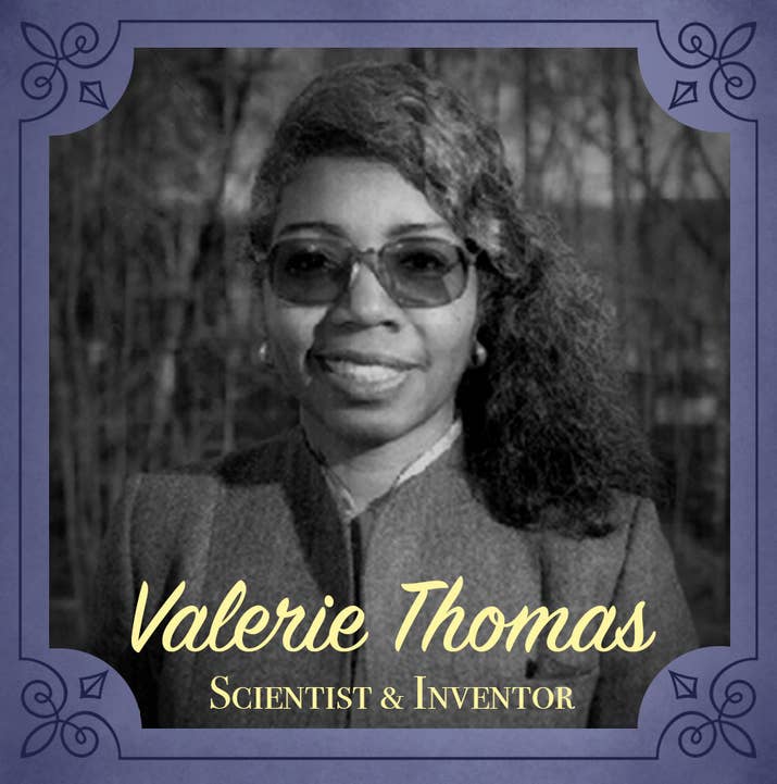 You read that right: an Illusion Transmitter, just like something straight out of Star Trek. Her crazy brilliant space device has been used in surgery, to develop television and video screens, and even by NASA. Yes, Valerie. ??