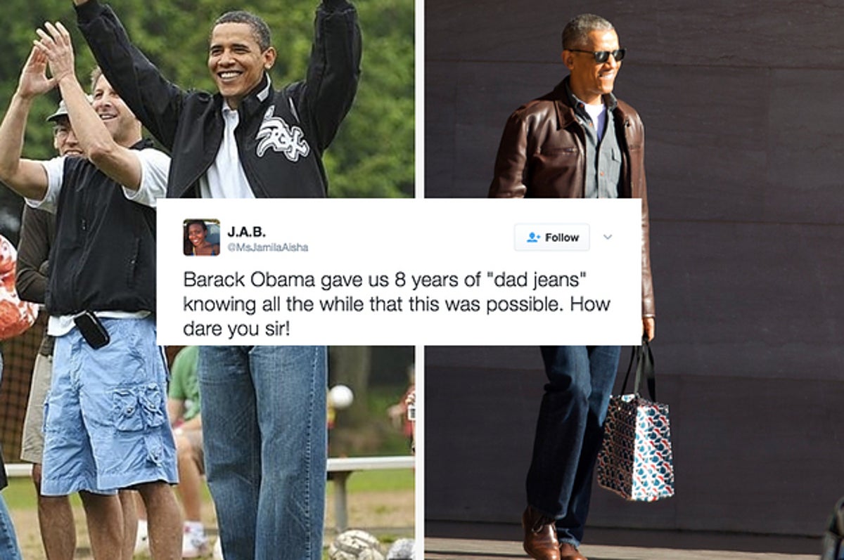 Barack Obama Upgraded His Style Jeans And People Living For It