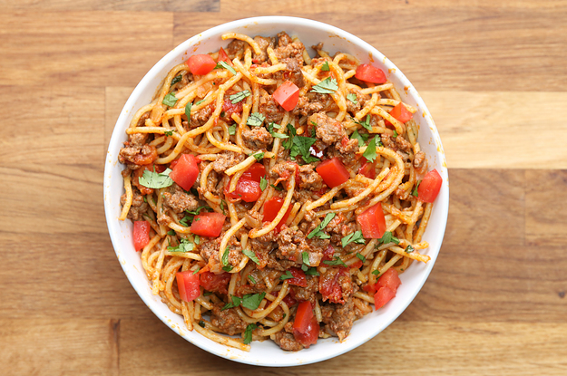 Quick Amp Easy One Pot Taco Spaghetti