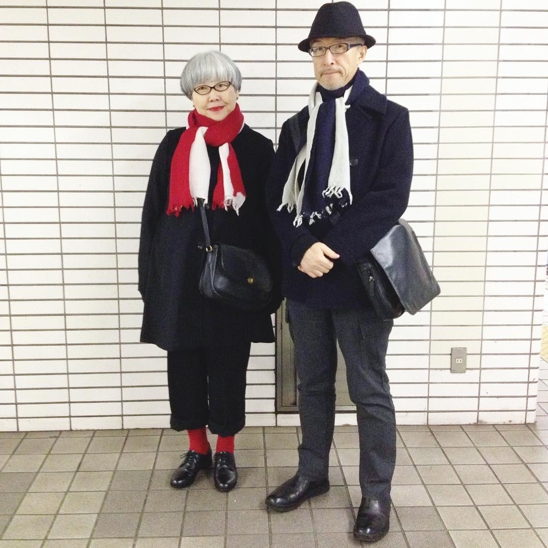 Japanese Couple Match Outfits Stylish Instagram