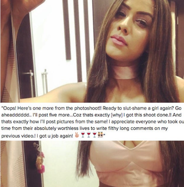 When TV Actress Nia Sharma perfectly shut down haters who slut-shamed her on Instagram.