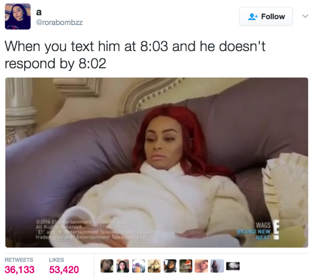 When the replies just aren't fast enough.