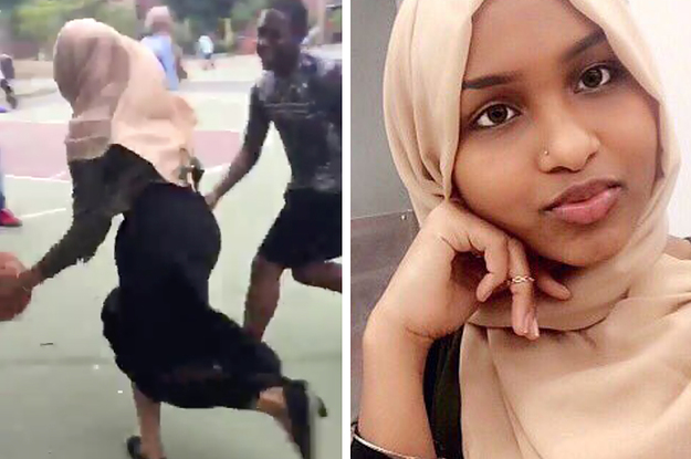 This Muslim Teen Flawlessly Played Basketball And People Are Obsessed
