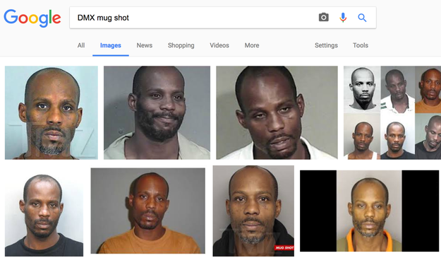 Another problem: Breitbart Insider ran the story with the mug shots of rapper DMX.