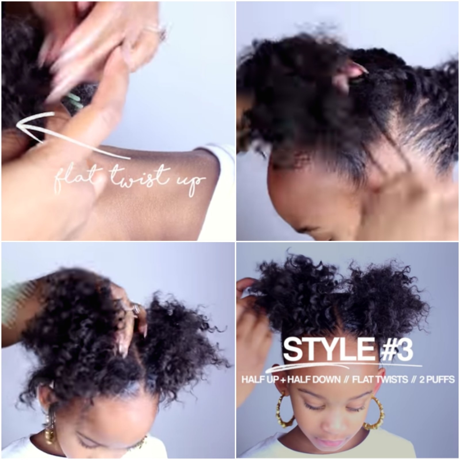 Double Puff Fun! See How to Make a Similar Style Here:  http://www.naturalhairmag.com/two-p… | Ball hairstyles, Puff ball hairstyle  natural hair, Natural hair styles