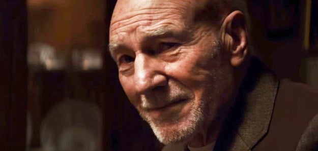 Patrick Stewart perdió 9 kilos para la película.