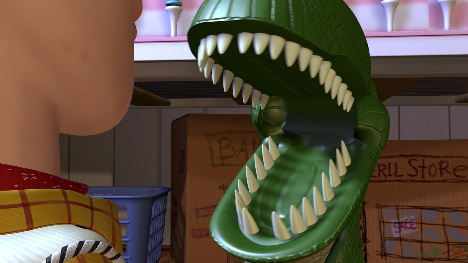 Rex toy story gif