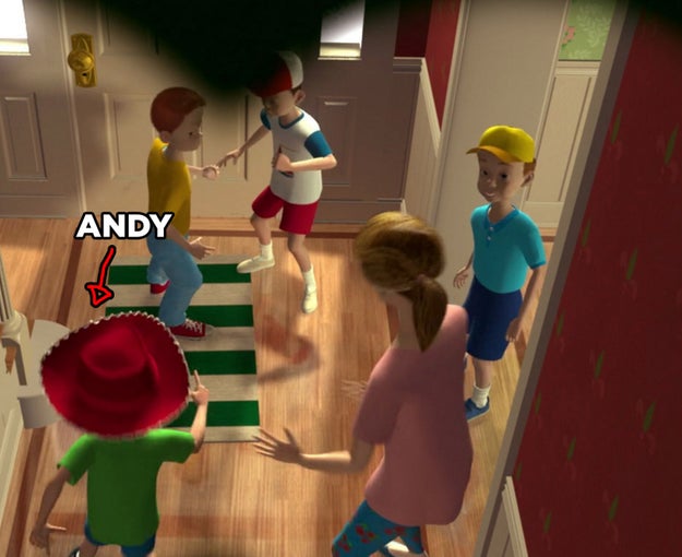 Andys Friends From Toy Story Share His Face And It