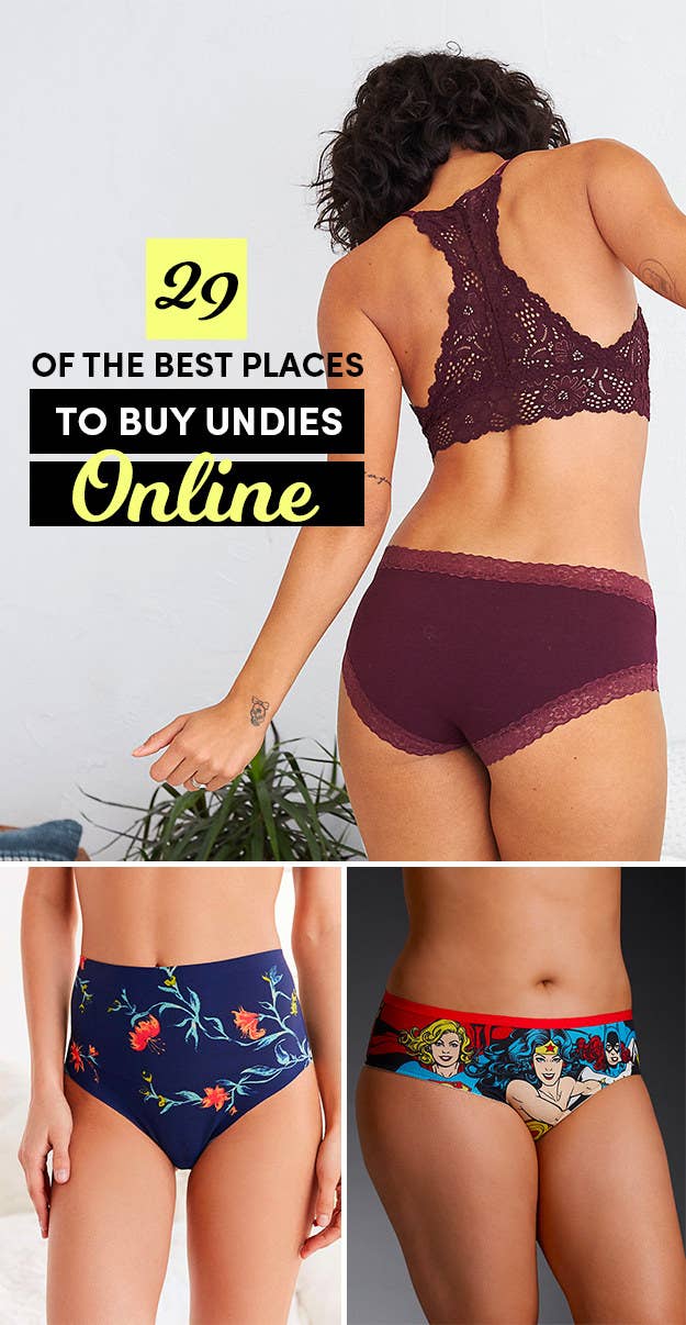 29 Of The Best Places To Buy Underwear Online