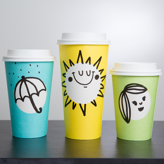 Well, reset your memory because the new cups Starbucks is rolling out for spring look PRETTY different.