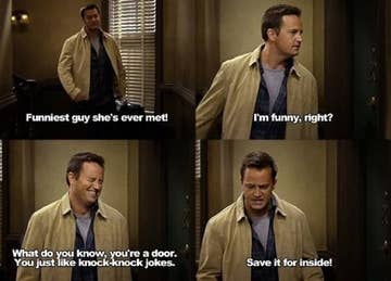 Here Are 42 Of The All Time Best Chandler Bing One Liners
